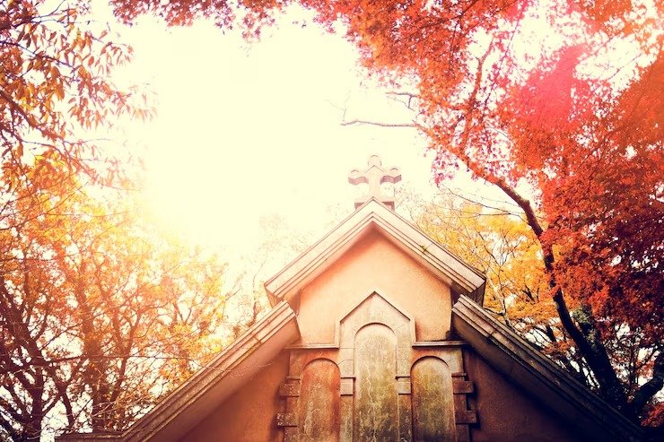 Church front view